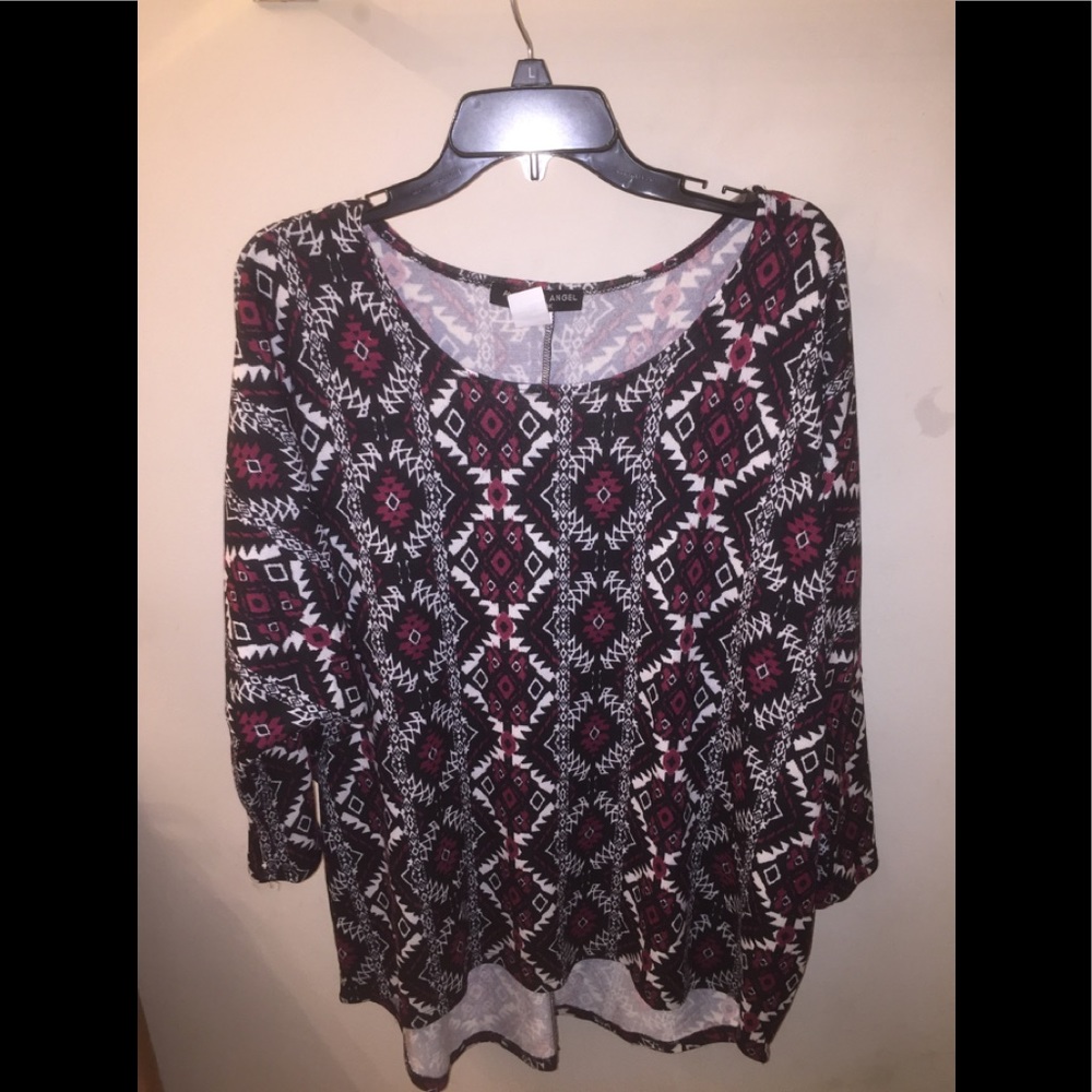 Low and high long sleeve